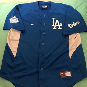 VTG Los Angeles Dodgers  Nike Team  Jersey Sz L